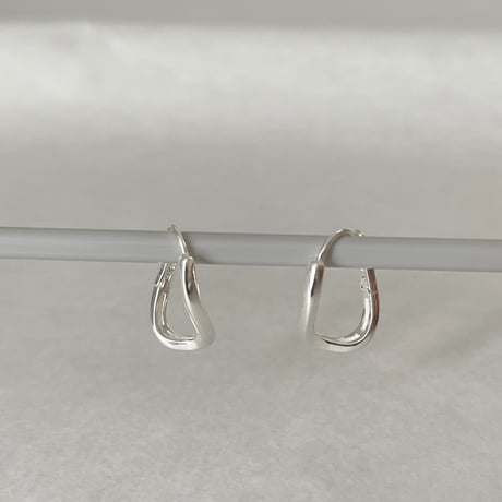 【silver925】Oval hoop pierce