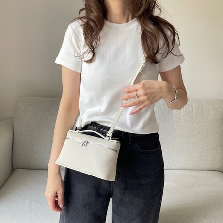 Flannel t-shirts(Ivory)