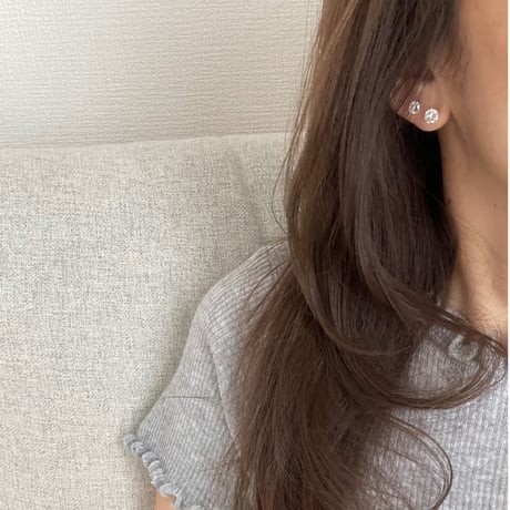 【silver925】Zirconia pierce