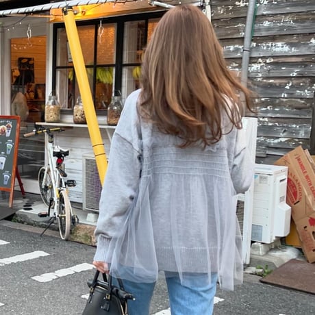 Feminine knit(Gray)