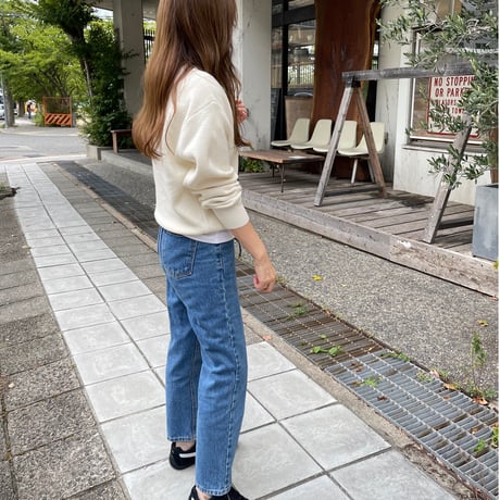 Gold plate basic knit(Ivory)