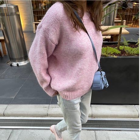 Soft touch basic knit(Pink)