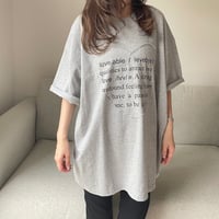 Heart over t-shirts(Gray)