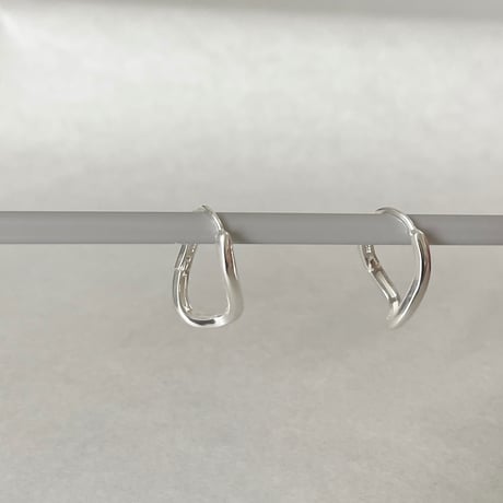 【silver925】Oval hoop pierce