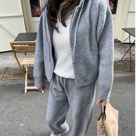 Knit foodie setup(Dark gray)