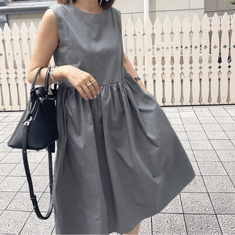 【Original】Volume onepiece(gray)
