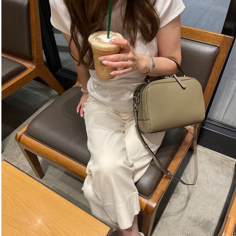 Straight stretch pants