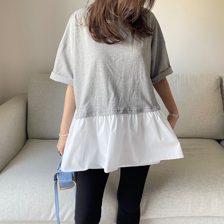 Teard flare tops(Gray)