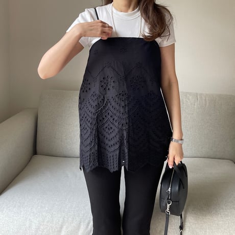 Race camisole(Black)