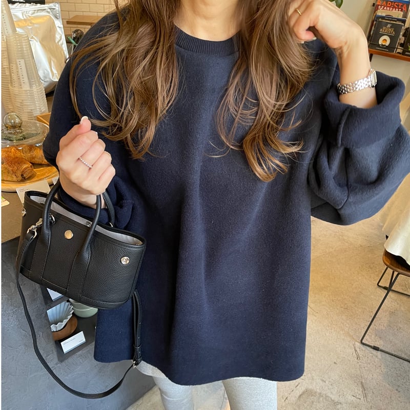 トップス shop faerie waffle boxy MTM (navy) 2025-A-BBM25300_m_1200x1200.