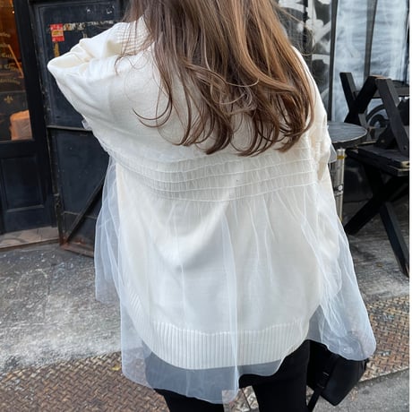Feminine knit(Ivory)