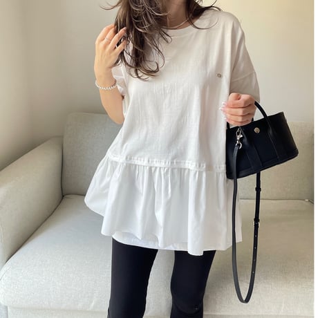 Teard flare tops(White)