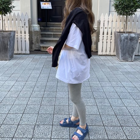 Basic rib leggings