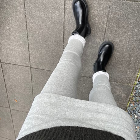 スカート付きレギンス(Light gray)