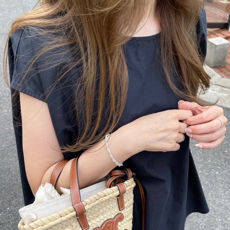 【silver925】Double ball chain bracelet
