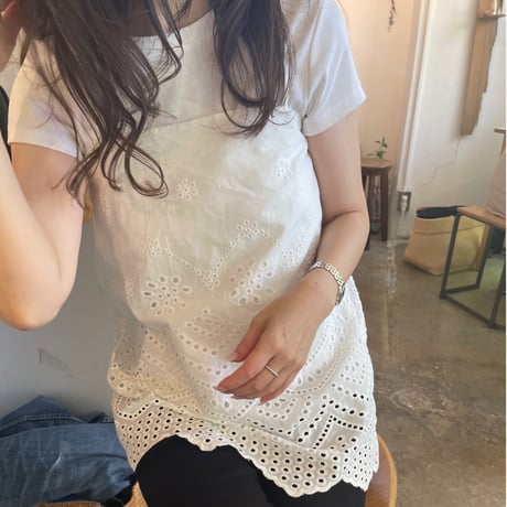 Race camisole(ｗhite)