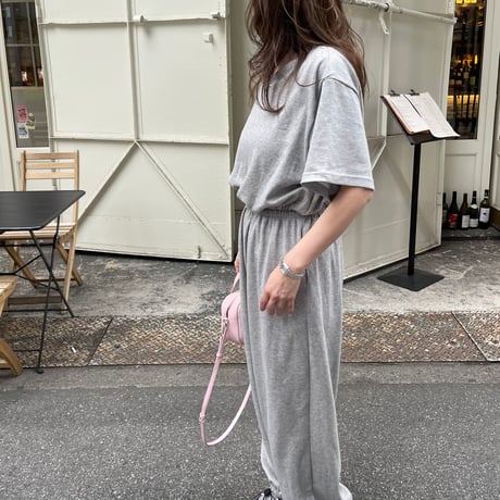 Back slit allinone(Gray)