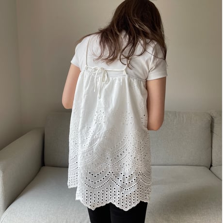 Race camisole(ｗhite)