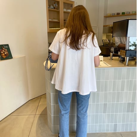 A-line pull over (White)