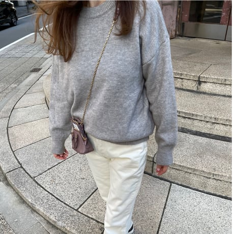 Loose knit (Gray)