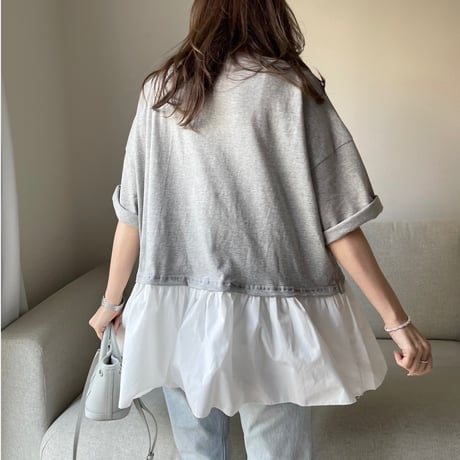 Teard flare tops(Gray)