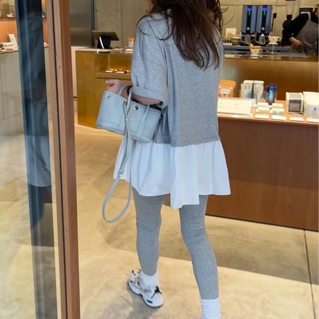 Teard flare tops(Gray)