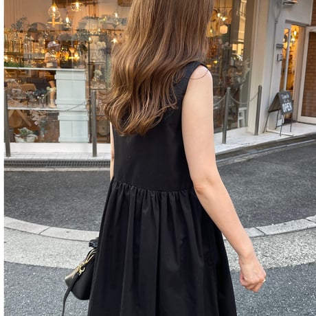 【Original】Volume onepiece(black)