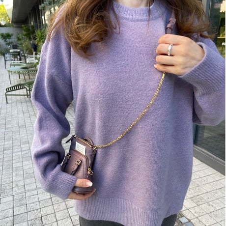 Loose knit (Purple)