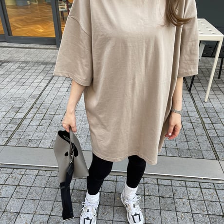 Long t-shirts(Beige)
