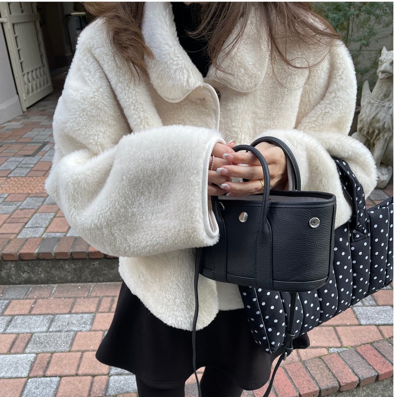 ショルダーバッグ selectshopk Leather mini tote bag(Black) Leather mini tote bag(Black) | K