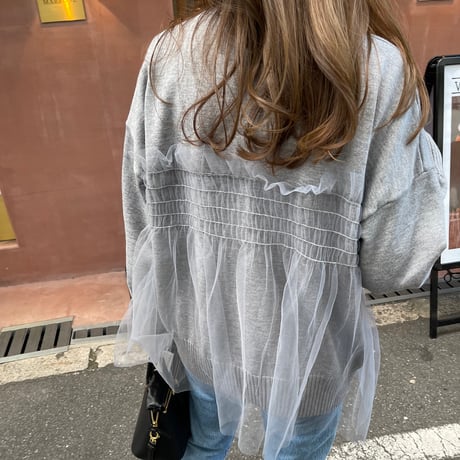 Feminine knit(Gray)