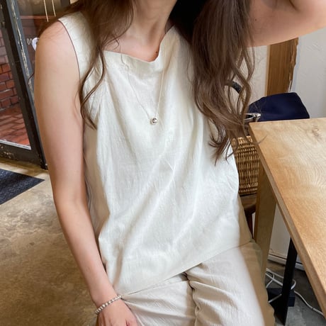 【silver925】Ball long necklace