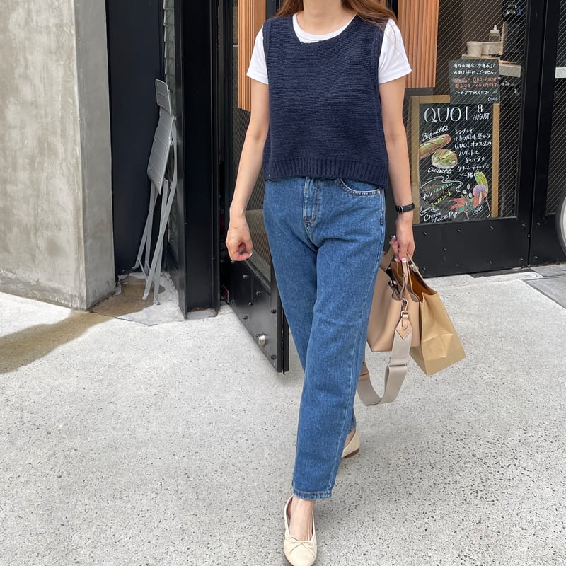 mike様【SIWEM】 WIDE TAPERED DENIM デニム Sサイズ SIWEM WIDE TAPERED DENIM - デニム/ジーンズ送料 無料 通販