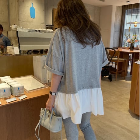 Teard flare tops(Gray)