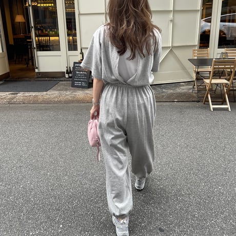 Back slit allinone(Gray)