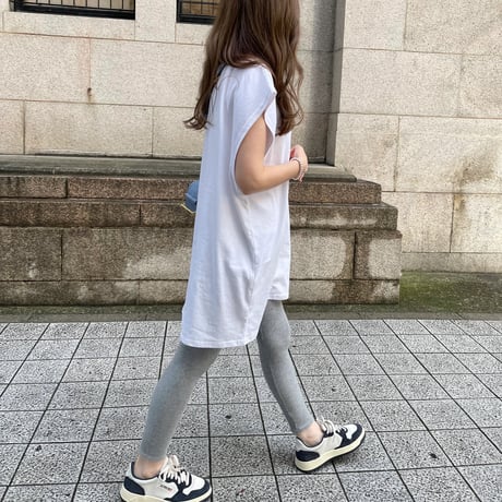 Cotton wide mini onepiece(White)