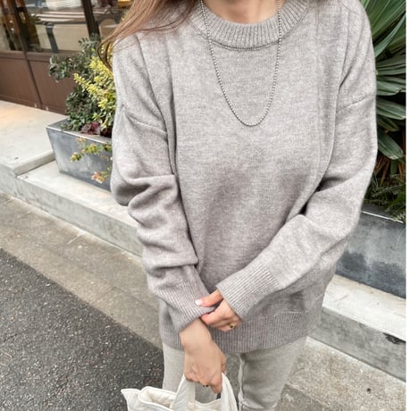 Loose knit (Gray)