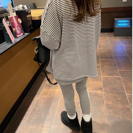スカート付きレギンス(Light gray)
