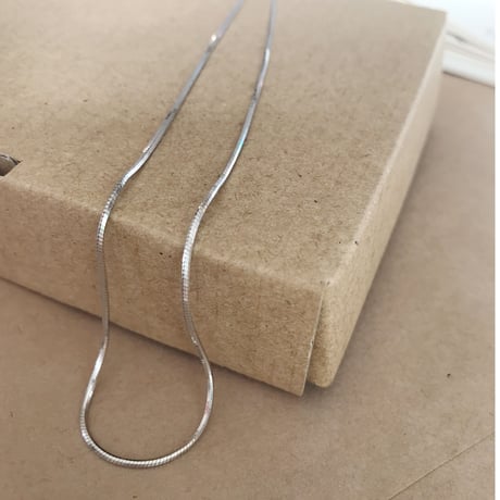 silver 925 snake chain necklace