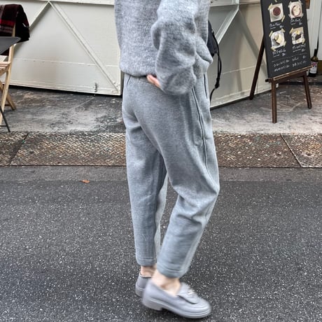 Taperd sweat pants(Gray)