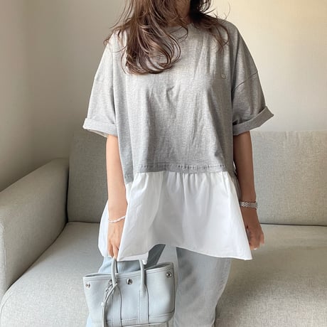 Teard flare tops(Gray)