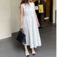 Simple box onepiece(White)