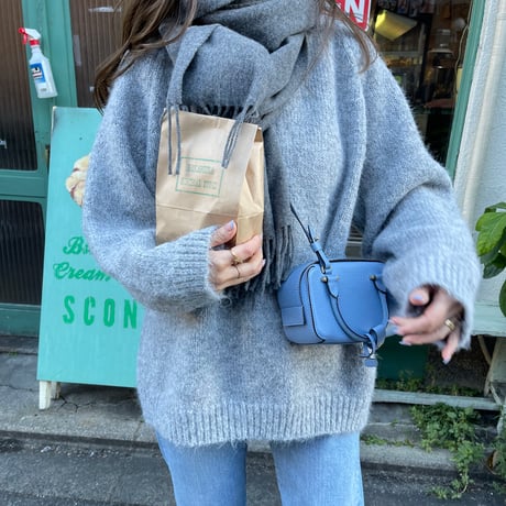 Oversize knit (Gray)