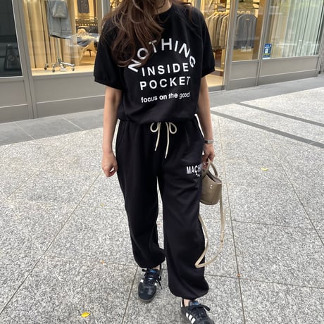 Logo sweat setup(Black)