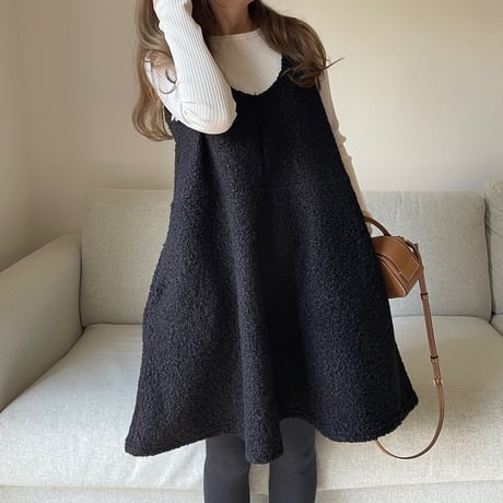 Boa mini onepiece(Black)