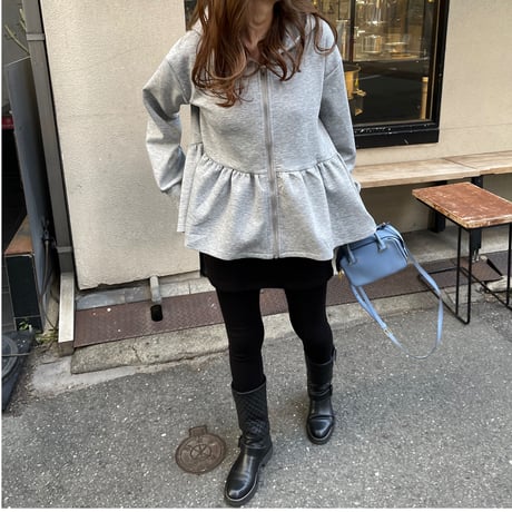 スカート付きレギンス(Black)