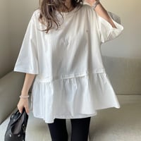 Teard flare tops(White)