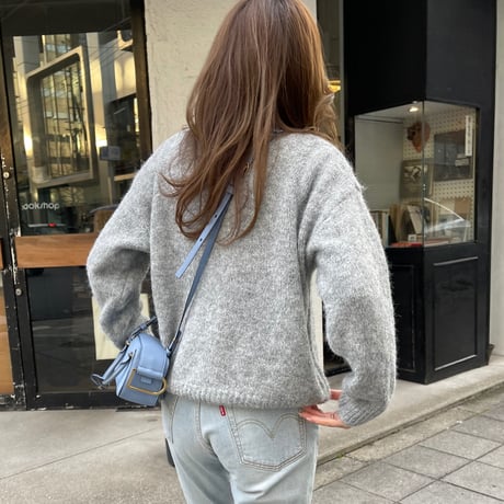 Soft touch basic knit(Gray)