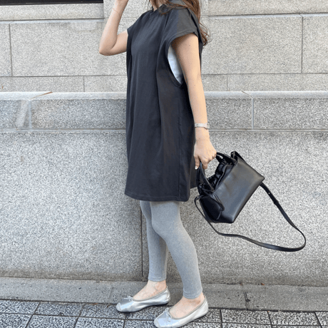 Basic rib leggings