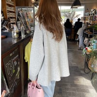 Flare slit sweat(Gray)